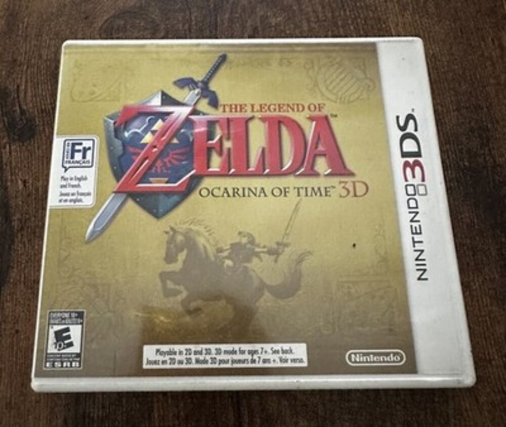 The Legend of Zelda: Ocarina of Time 3D Nintendo 3DS Case and Manual Only